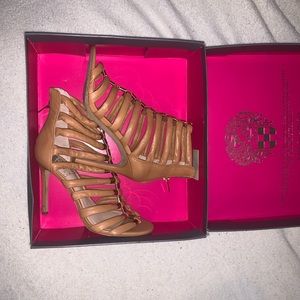 Vince Camuto Tan Heels